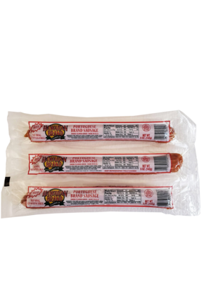 Hawaiian Brand Portuguese Sausage Hot 5 oz  (SOLD INDIVIDUALLY)