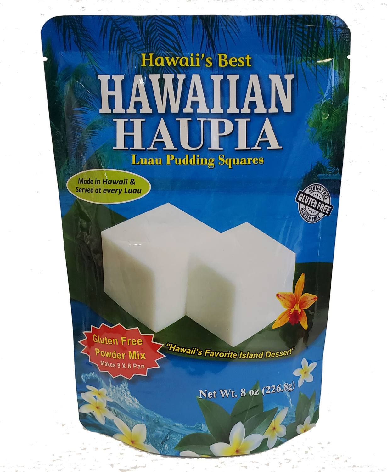 Hawaii&#39;s Best Hawaiian Haupia - Luau Pudding Squares 8oz
