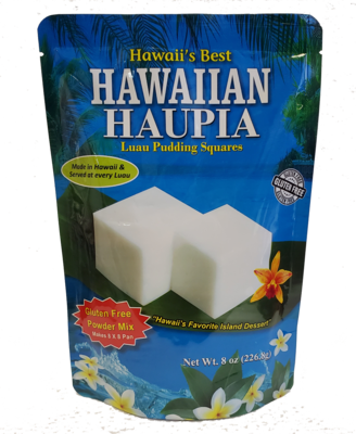 Hawaii&#39;s Best Hawaiian Haupia - Luau Pudding Squares 8oz