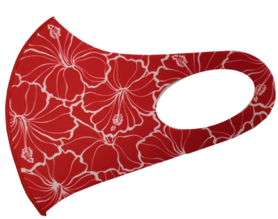 Adults Polyester/Spandex Washable Mask -  Pom Pom