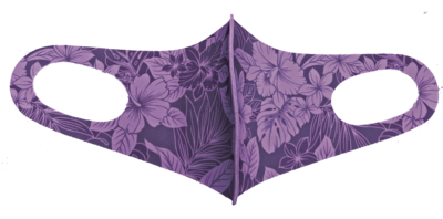 Adults Polyester/Spandex Washable Mask -  Retrograde