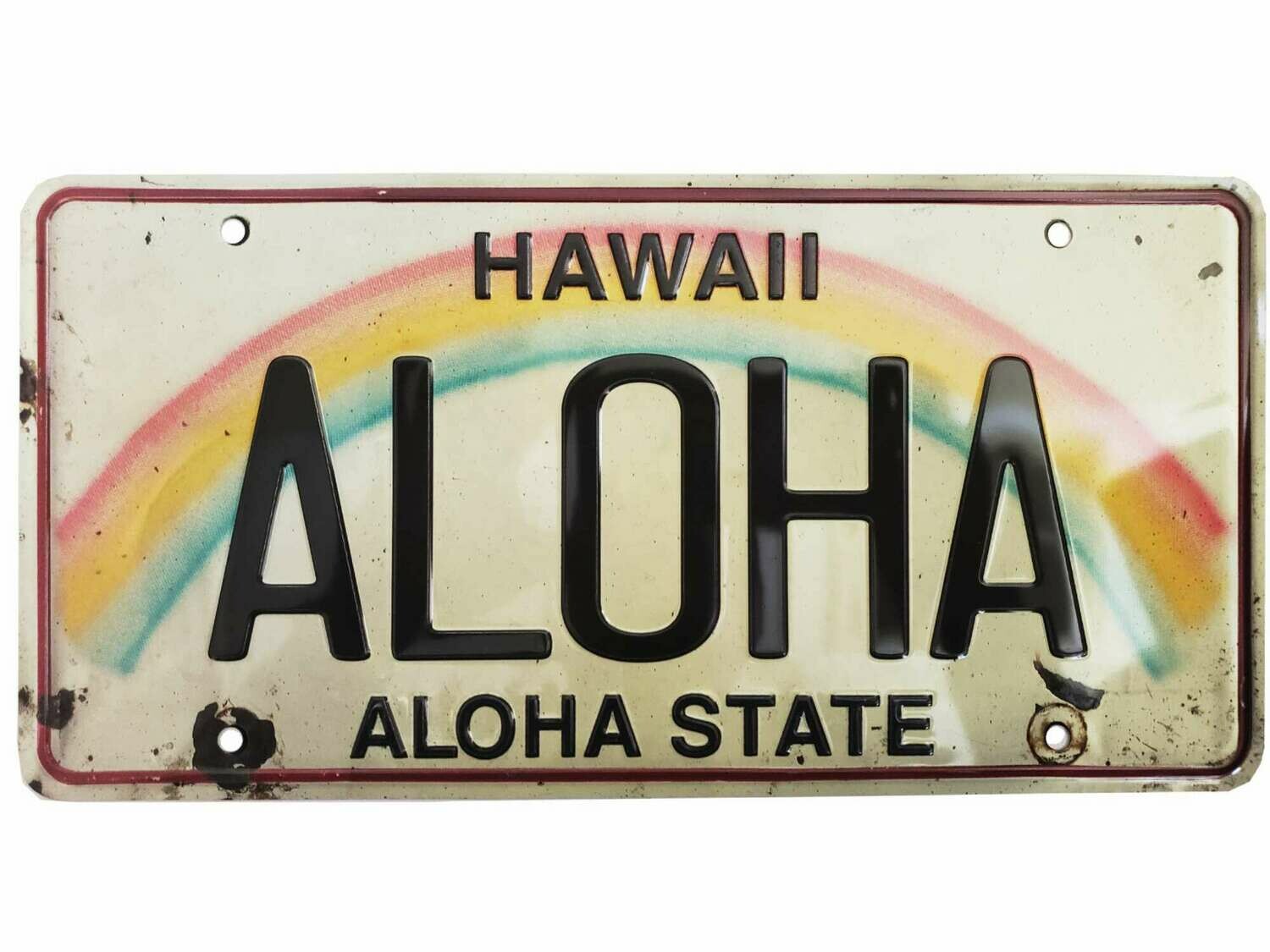 Novelty License Plate - Aloha License Plate