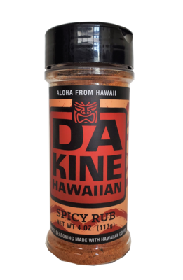 Da Kine Hawaiian Rub Spicy Gourmet Seasoning 4 oz