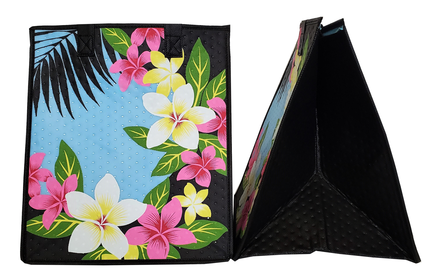 Tropical Paper Garden Insulated Large Bag MOMI LARGE SKY
