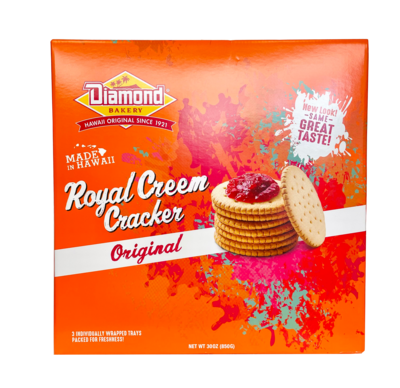 Diamond Bakery Royal Creem Cracker Original 30 oz