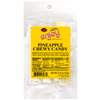 Enjoy Pineapple Chewy Candy 2.5 oz