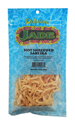 Jade Hot Shredded Saki Ika 3.5 oz (NOT FOR SALE TO CALIFORNIA)