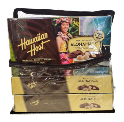 Hawaiian Host "ALOHAMACS"  3 pack / 14 oz Packages