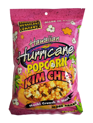 Hawaiian Hurricane Pre-Popped Kimchee Popcorn Mochi Crunch & Nori 4.6 oz