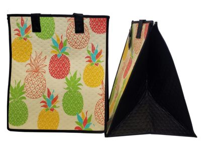 Tropical Paper Garden - Insulated Large Bag - MAUI SELECT NEW CREAM