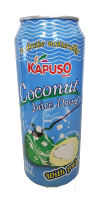 Kapuso Brand Coconut Juice Drink with Pulp 16.9 oz
