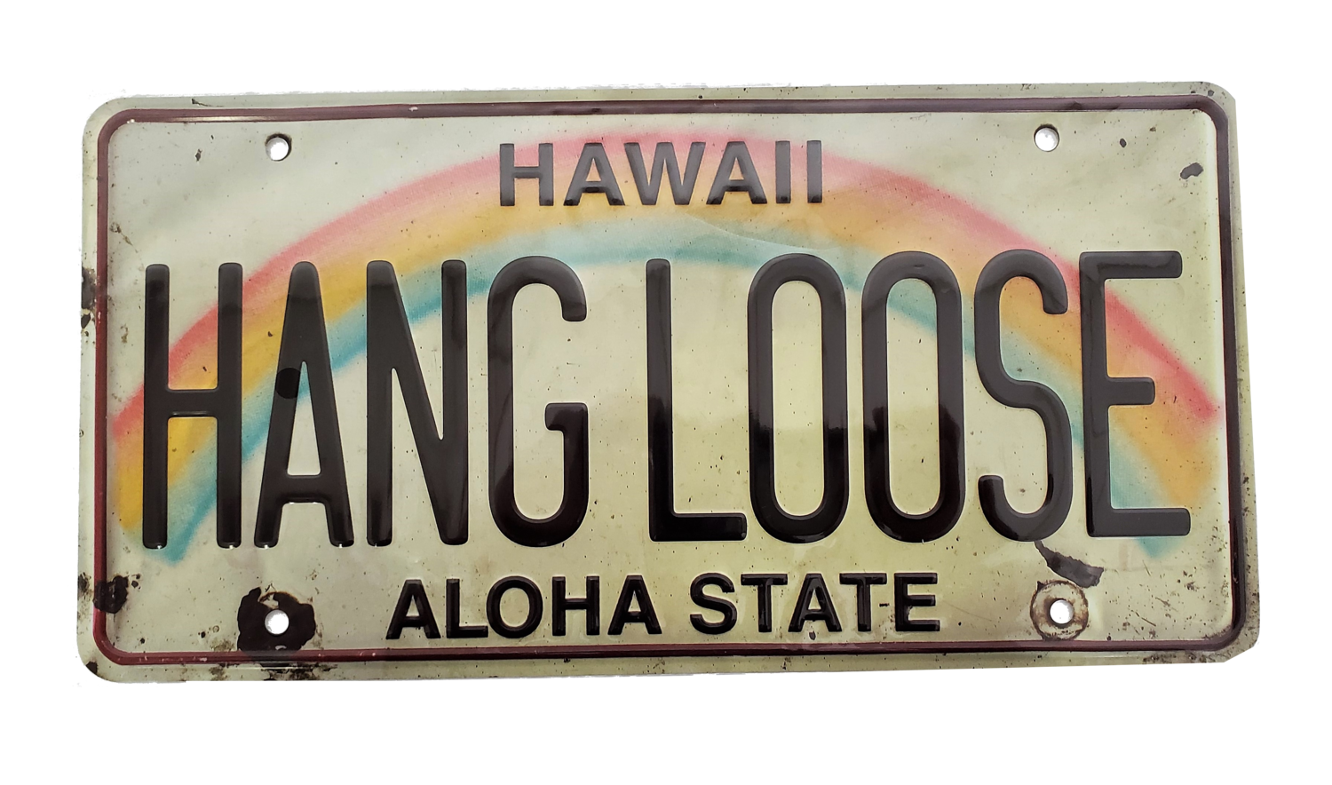 Novelty License Plate - Hang Loose License Plate