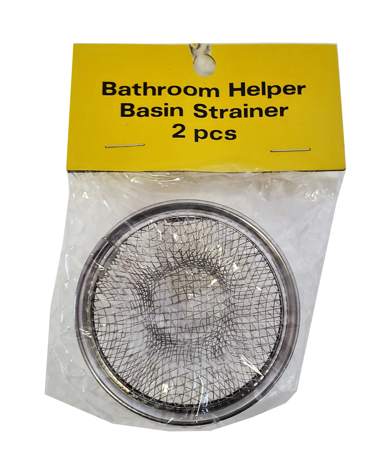 Bathroom Helper Stainless Steel Basin Strainer 2-5/8&quot; 2pcs.