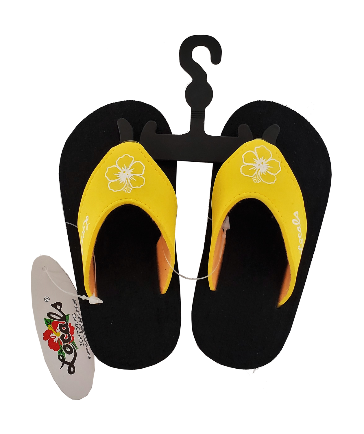 Zori Child Sandal Size 8 - Yellow