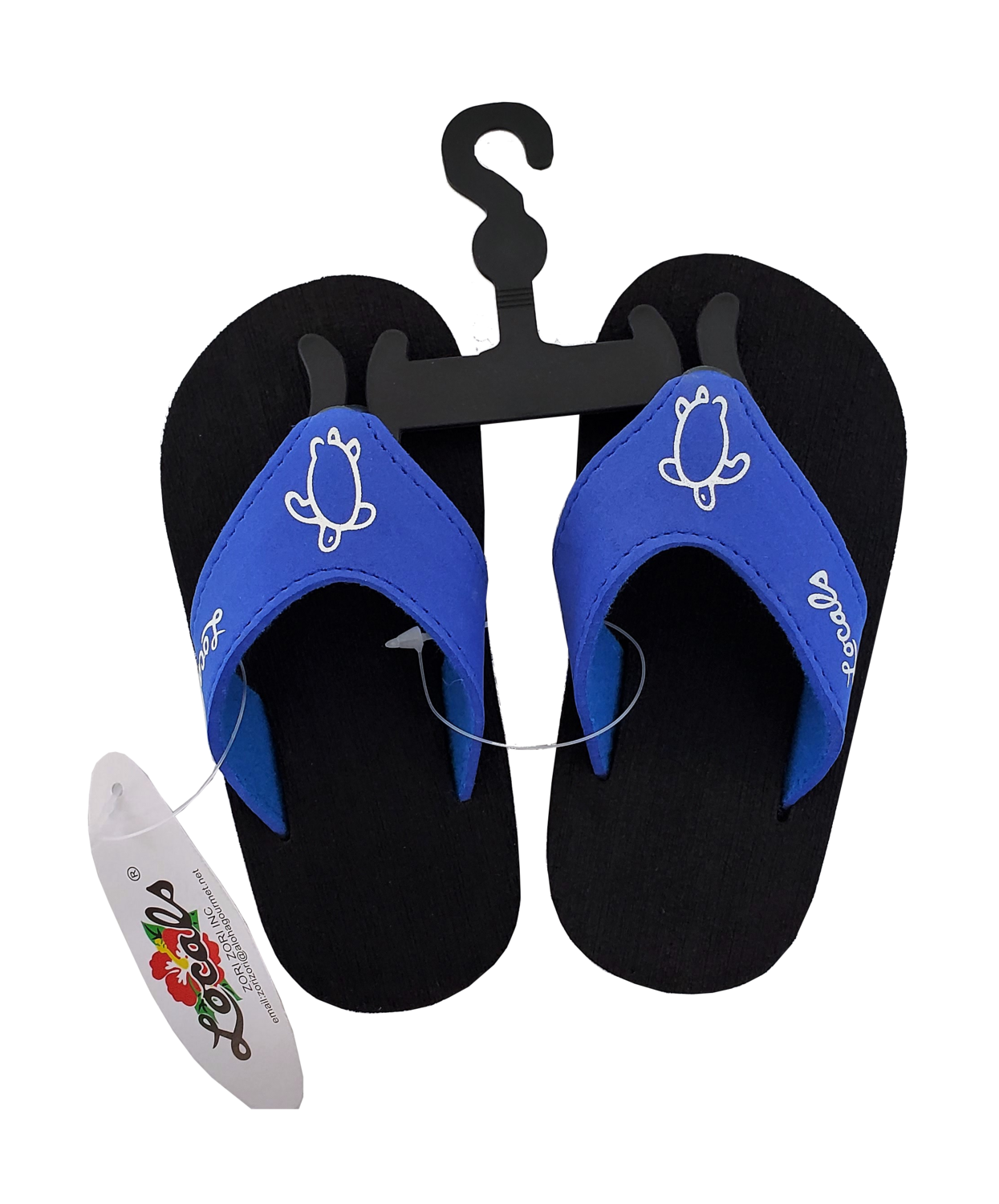 Zori Child Sandal Size 8 - Royal Blue