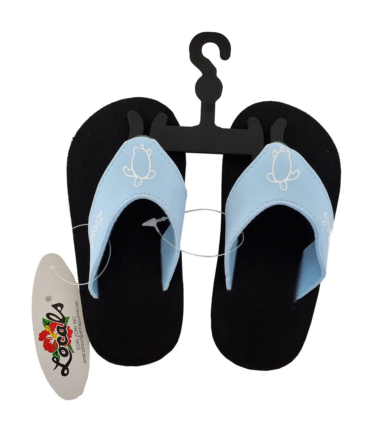 Zori Child Sandal Size 8 - Baby Blue