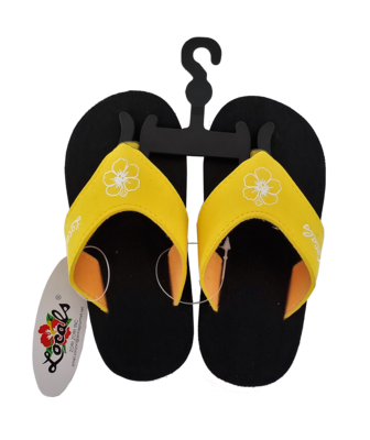 Zori Child Sandal Size 10 - Yellow