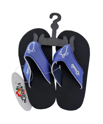 Zori Child Sandal Size 9 - Royal Blue