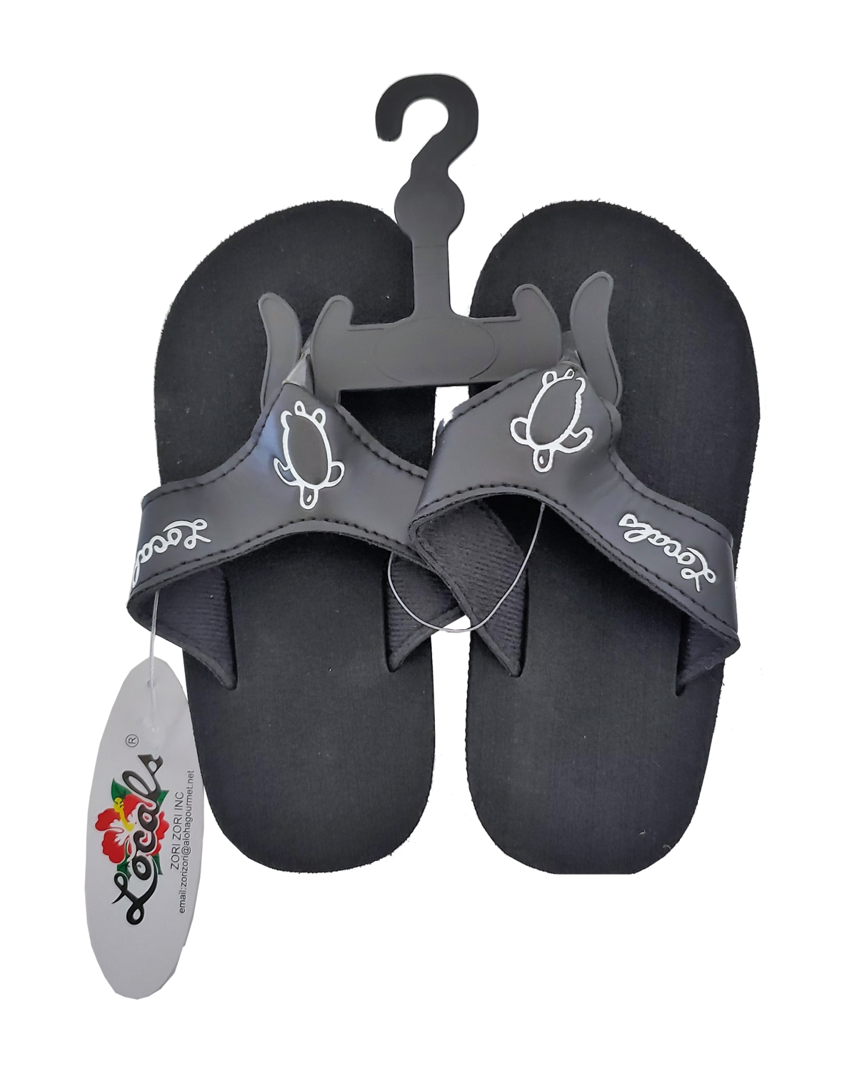 Zori Child Sandal Size 9 - Black