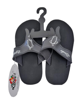 Zori Child Sandal Size 9 - Black