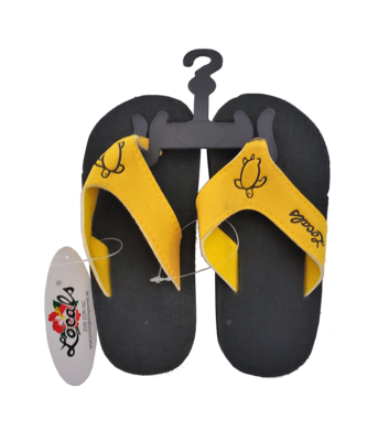 Zori Child Sandal Size 9 - Yellow