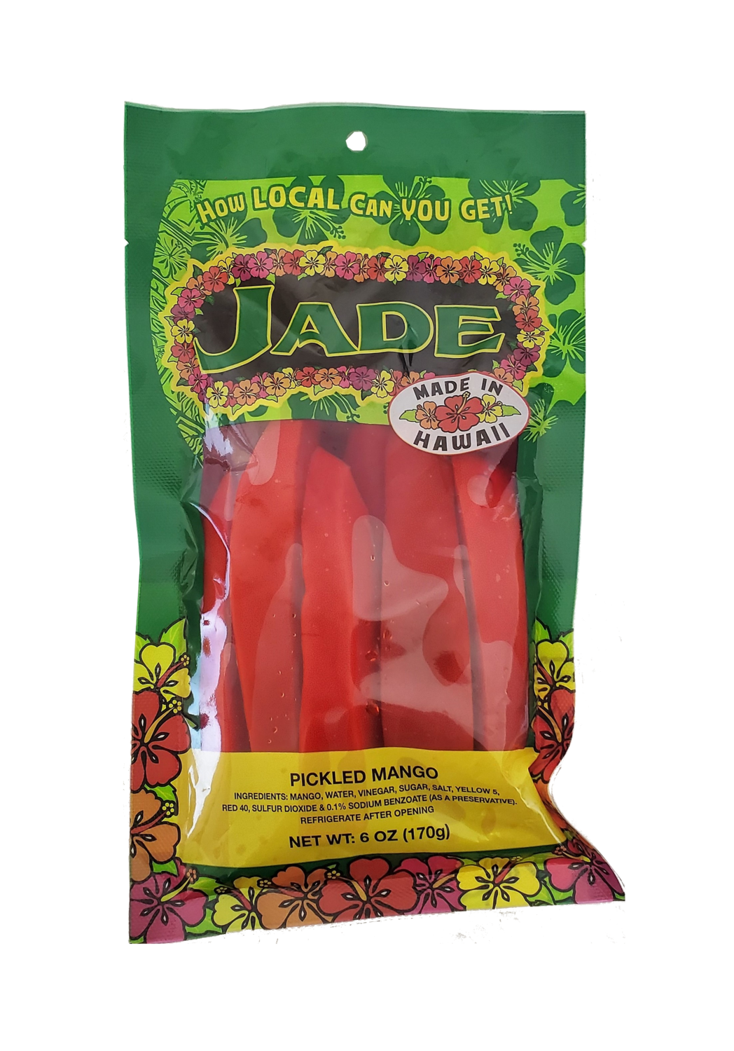 Jade Large Bag Pickled Mango 6oz (NOT FOR SALE TO CALIFORNIA)