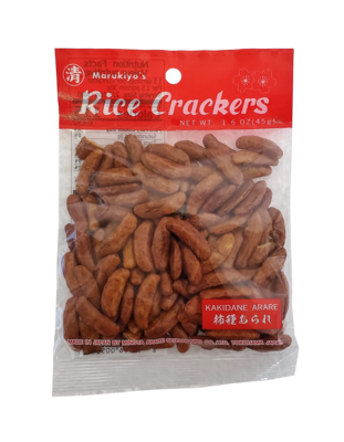 Marukiyo's Rice Crackers Kakidane Arare 1.76 oz Marukiyo's Rice Crackers Kakidane Arare 1.76 oz