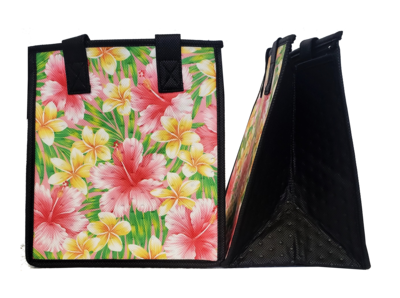 Tropical Paper Garden - Insulated Small Bag - MACARON PINK