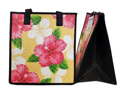 Tropical Paper Garden - Insulated Medium Bag - BUTTER YELLOW
