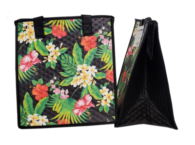 Tropical Paper Garden - Insulated Medium Bag - PRIME BLACK
