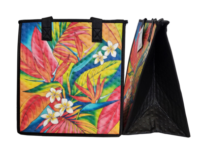 Tropical Paper Garden - Insulated Medium Bag -  BONFIRE MULTI