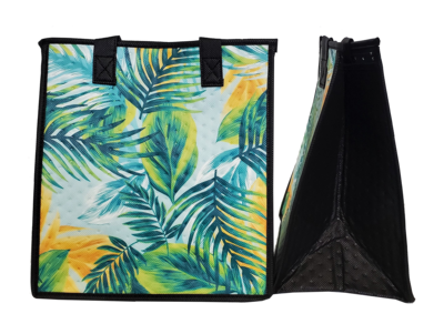 Tropical Paper Garden - Insulated Medium Bag - ONLINE AQUA