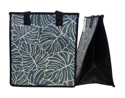Tropical Paper Garden - Insulated Medium Bag -TRUFFLE MIDNIGHT