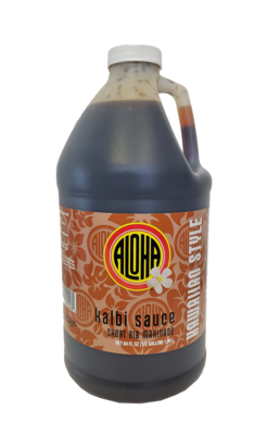 Aloha Hawaiian Kalbi Sauce 64 oz