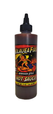 Kilauea Fire Hawaiian Style Super Spicy Hot Sauce 11oz