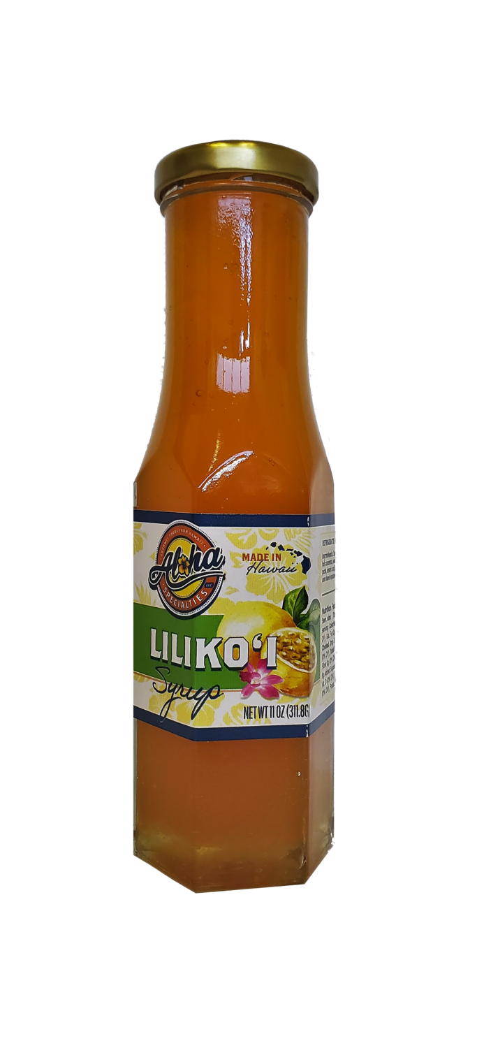 Aloha Specialties Lilikoi Syrup 11oz