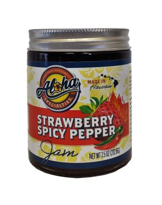 Aloha Specialties Strawberry Spicy Pepper Jam 7.5oz