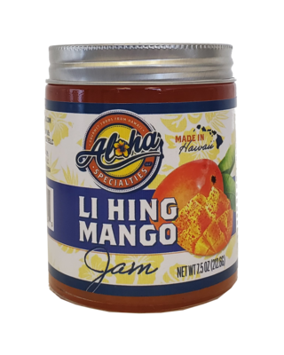 Aloha Specialties Li Hing Mango Jam 7.5oz