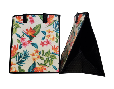 Tropical Paper Garden - Insulated Large Bag - RUBRIC CREAM