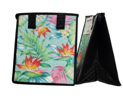Tropical Paper Garden - Insulated Small Bag - BUBBLE GUM MINT