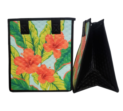 Tropical Paper Garden - Insulated Small Bag - PYRAMID SKY