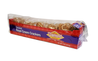 Diamond Bakery Royal Creem Cracker Original Small - Coconut 8 oz