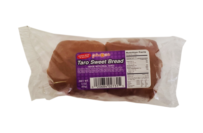 Golden Coin Hawaiian Taro Sweet Bread 2/Pk 3oz