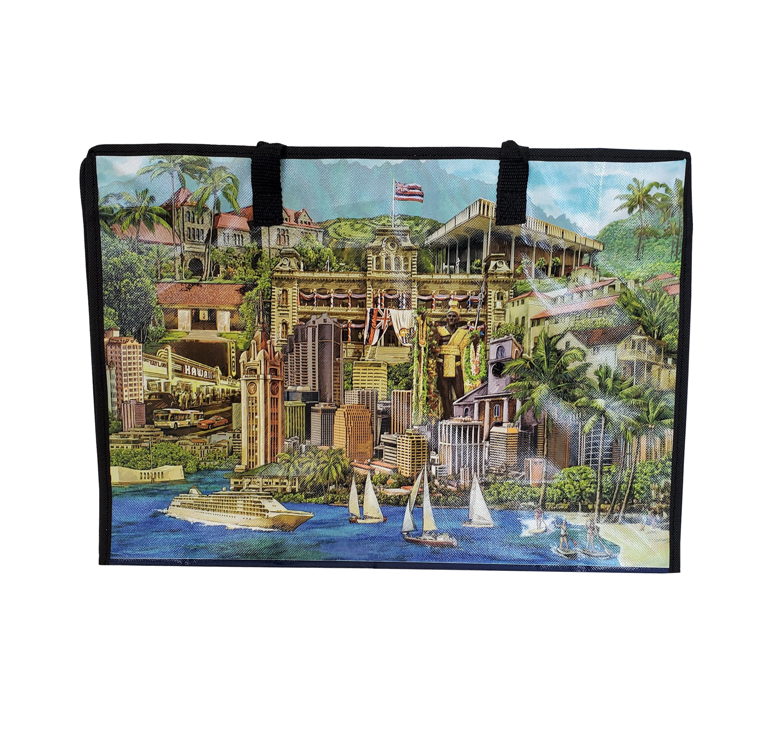 Tropical Paper Garden - Reusable Shopping Bag - HOLOHOLO BAG