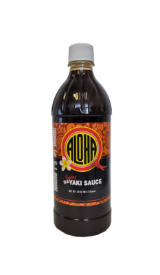 Aloha Da Yaki Sauce - Spicy 30oz