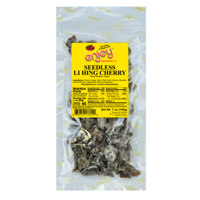 Enjoy Seedless Li Hing Cherry 7oz