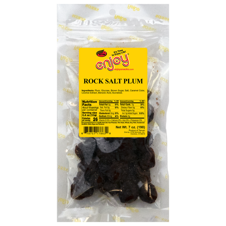 Enjoy Rock Salt Plum 7oz