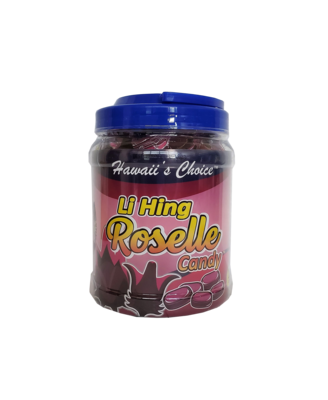 Hawaii's Choice Li Hing Roselle Chew Candy 1lb Jar Hawaii's Choice Li Hing Roselle Chew Candy 1lb Jar