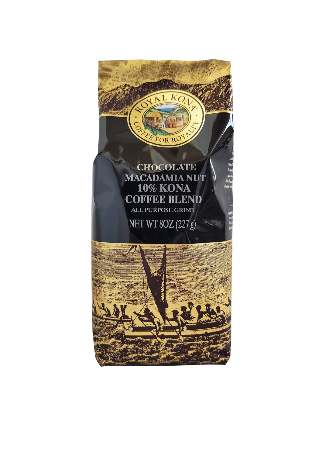 Royal Kona Coffee - Chocolate Macadamia Nut 10% Kona Coffee Blend 8 oz