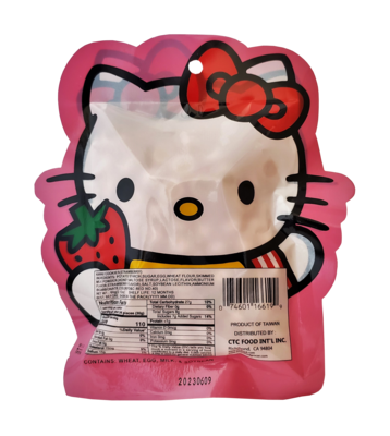 Hello Kitty Strawberry Kawaii Honey Ball Cookies 2.12oz.